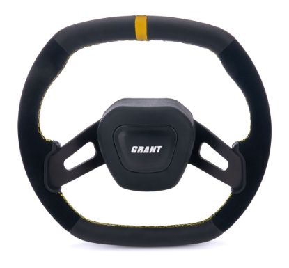 C8 Performance Steering Wheel Yellow Center