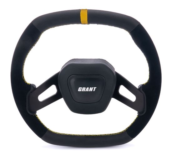 C8 Performance Steering Wheel Yellow Center