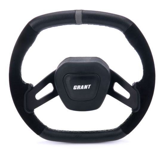 C8 Performance Steering Wheel Grey Center Stripe