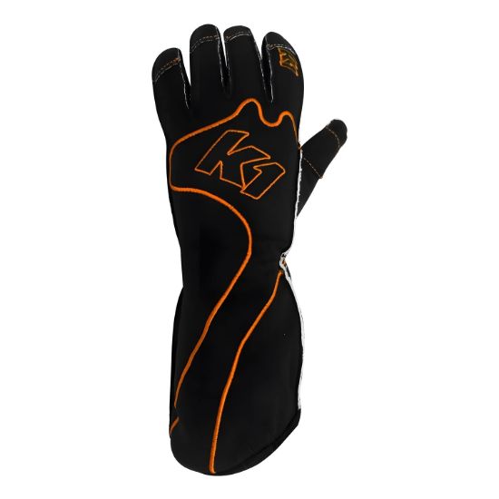Gloves Karting Adult RS1 X-Large Black/Orange