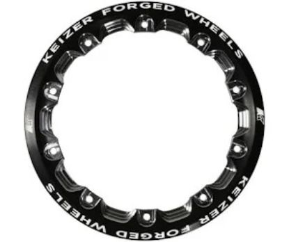 Beadlock Ring 10in Forged Black