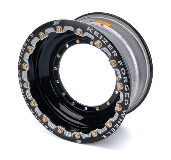 Wheel Direct Mnt 15 x 8 Beadlock 3in BS Black