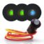 12V LED Dash Indicator Lights 2 Green 1 Blue