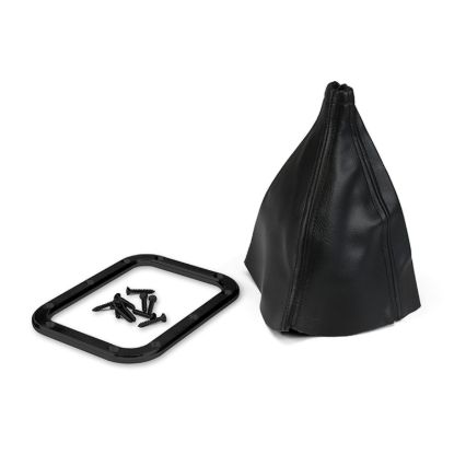 Blk Billet Rectangular Floor Mount Shifter Boot