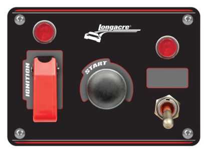 Ignition Panel Black w/ 1 Acc and Pilot Light