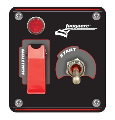 Ignition Panel Black Switch w/Pilot Light