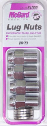 LUG NUT 1/2 STD SHANK (4)