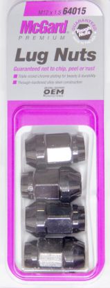 Lug Nut 12mm x 1.50 Bulge Seat (4)