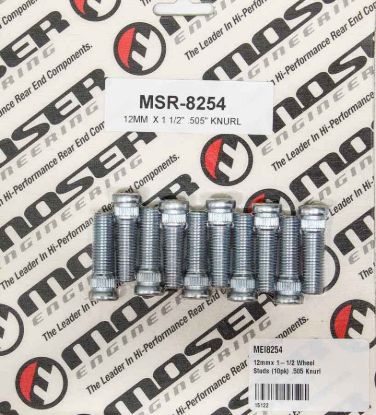 12mmx 1-1/2 Wheel Studs (10pk) .505 Knurl