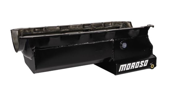 Oil Pan BBC Elim w/Partd Tray Deep F.S.