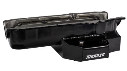 SBC C/T Oil Pan - RH Dipstick