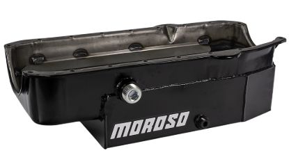 SBC 8qt CT Oil Pan - RH Dipstick 80-85