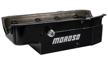 SBC 8qt CT Oil Pan - RH Dipstick 86-UP