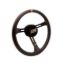 Steering Wheel 15in Diameter 3.25 Dish LM