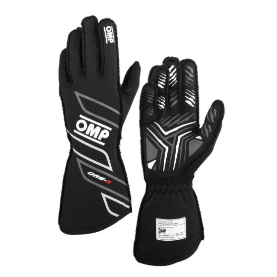 ONE-S GLOVES my2025 FIA 8856-2018 BLACK SZ. XL