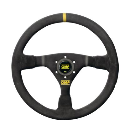 WRC Steering Wheel Black Suede
