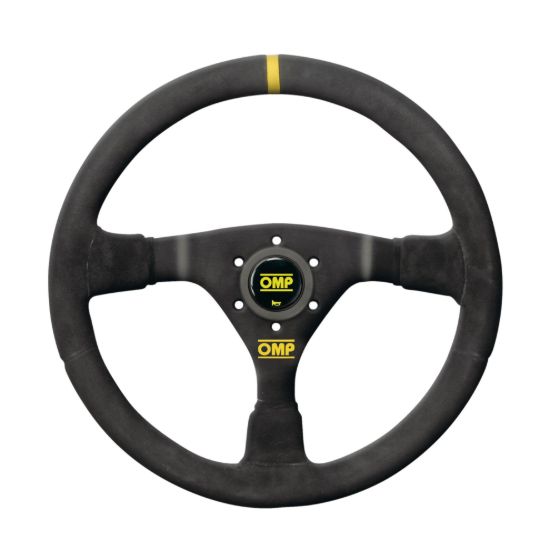 WRC Steering Wheel Black Suede