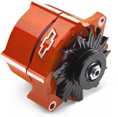 Alternator Raised Bowtie Emblem Orange