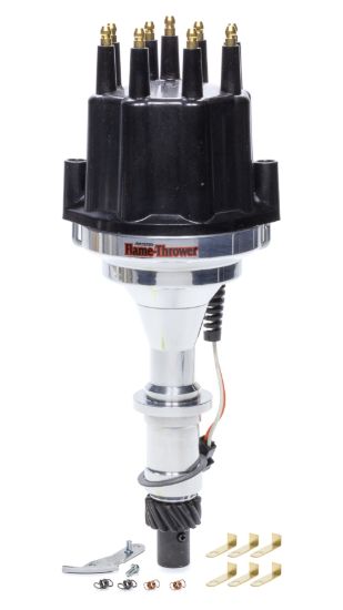 Billet Distributor Pont. V8 - Black Male Cap