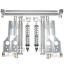 4-Link Kit Sng Adj Shock 150lb Springs