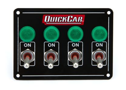 Accessory Panel 4 Switch w/Pilot Weatherproof