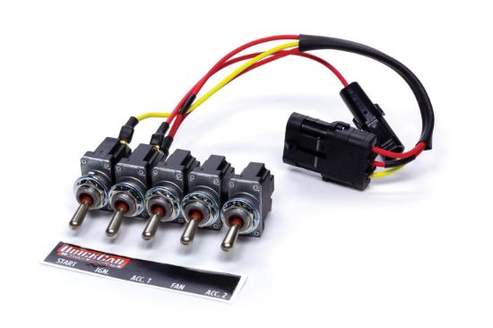 Ignition Panel 5 Switch Single Box