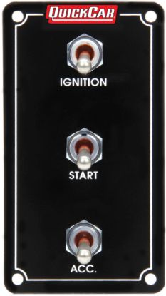 Ign. Panel Extreme Vert. 3 Switch Pigtail End