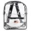 Backpack Clear w/Black Trim