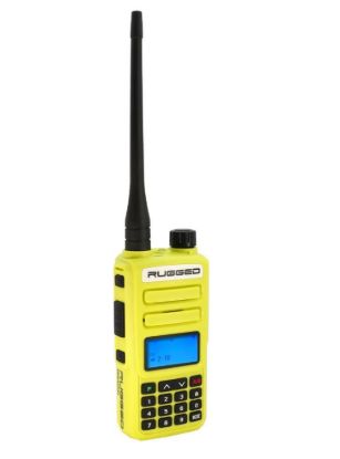 GMRS / FRS Handheld Radio Safety Yellow