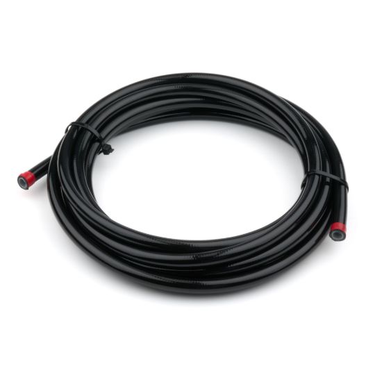 6AN Non-Carbon Lined PTFE Hose Black 15ft