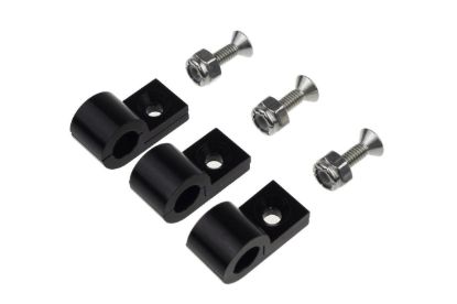 Fasteners/Clamps Black