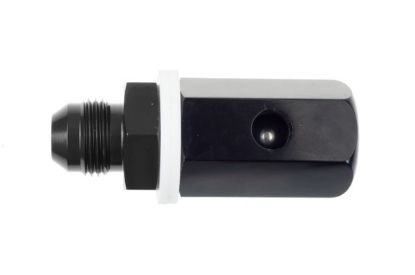 8AN Male Roll Over Vent Valve Black