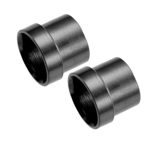 6an Alm Tube Sleeves 2pk Black