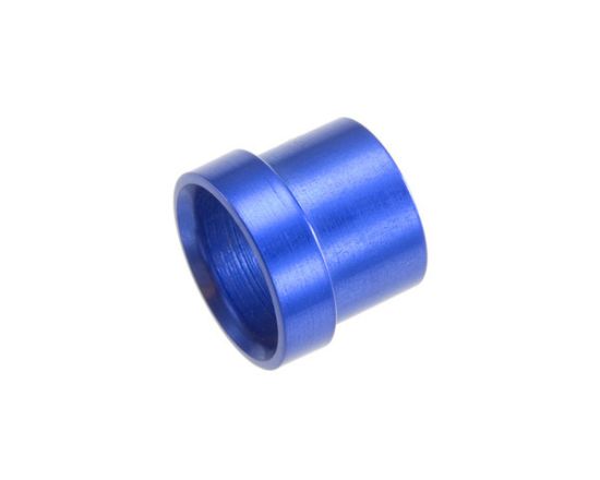 8AN Aluminum Tube Sleeve Blue 2/pkg