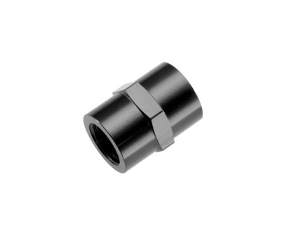 1/2npt to 1/2npt Female Pipe Coupler Black