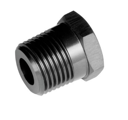 1/2in NPT ML - 1/4in NPT FM Reducer Black