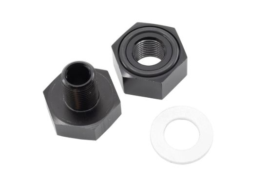 Valve Cover 1/8in NPT Female bulkhead black