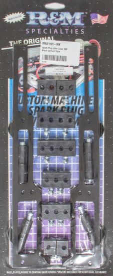 Spark Plug Wire Loom SBF Black Vertical Style