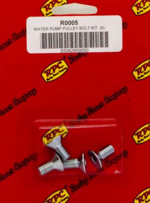 Bolt Kit For SBC/BBC Alum LWP Pulley 4pk
