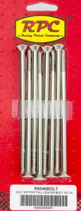 Bolts for SBC Alum Tall Center Bolt V/C 8pk