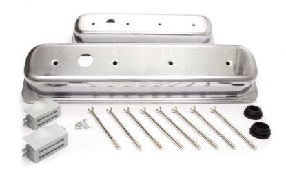 SBC Alum Short Center Bolt V/C Plain Polished