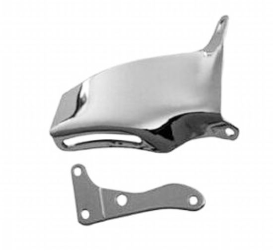 SB Chevy Lwp Alternator Bracket Chrome