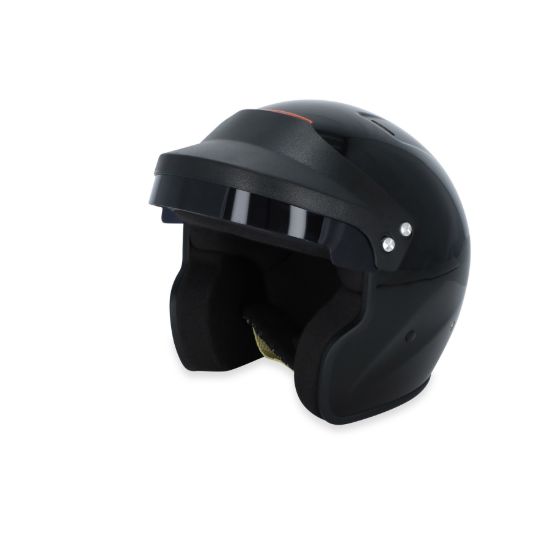 Helmet Open Face X-Large Black SA2025