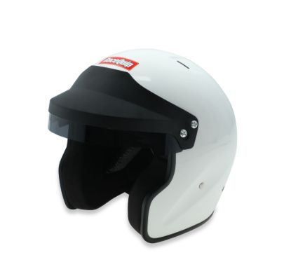 Helmet Open Face Medium White SA2025