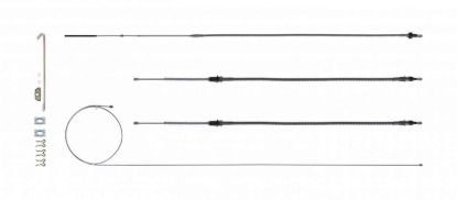 Brake Cable Set w/Hardwa re 68-69 Camaro