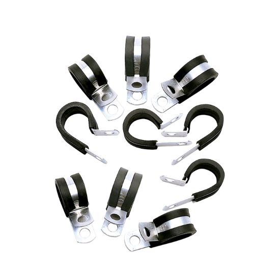 4AN Hose Cushion Clamps 10 Pack