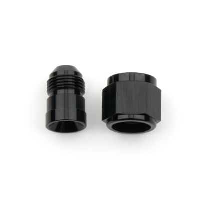 Reducer Fitting 10an Female to 8an Male Black