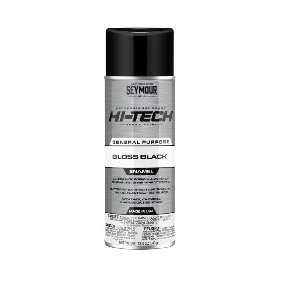 Hi-Tech Enamels Gloss Black Paint