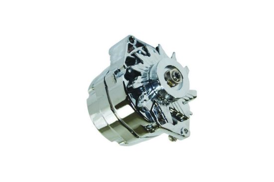 Alternator 1958-79 GM 11 0Amp 1 & 3 Wire Chrome