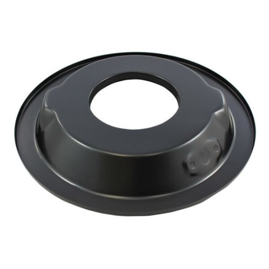 Air Cleaner Base 14in Recessed Style Black